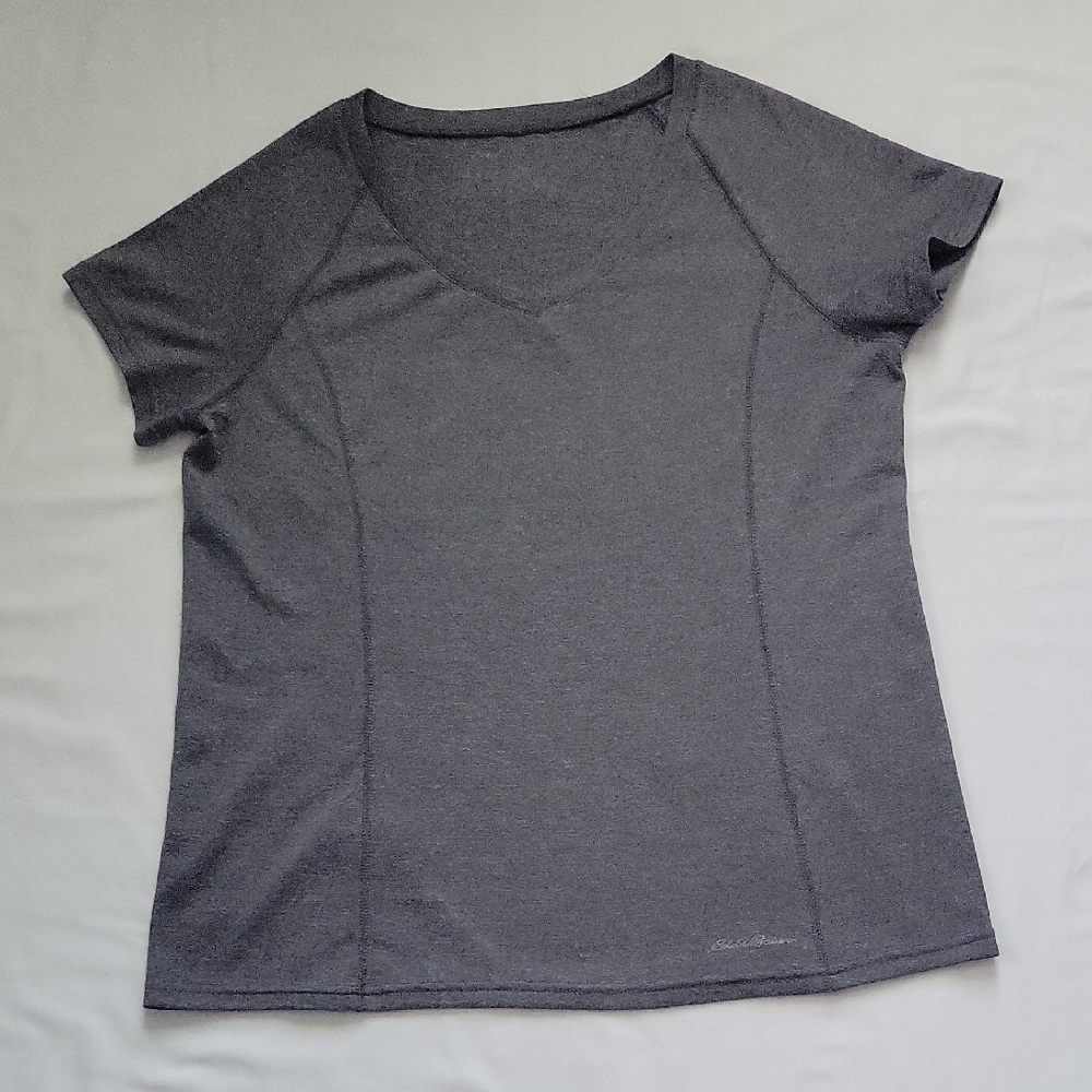 Eddie Bauer Dark Gray Short Sleeve Tee